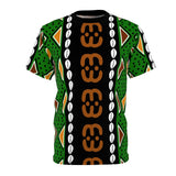 Green Mudcloth Inspired Tee — Mudcloth Pattern Graphic T-Shirt