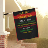 Kwanzaa Garden & House Banner — Festive Outdoor/Indoor Kwanzaa Banner