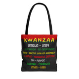 Kwanzaa Seven Principles Tote Bag | Kwanzaa Principles