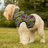 Pet Hoodie - Flower African Inspired Ankara Print Dog or Cat Hoodie