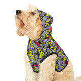 Pet Hoodie - Flower African Inspired Ankara Print Dog or Cat Hoodie