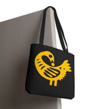 Sankofa Yellow Tote Bag | Sankofa Shopping Bag | Sankofa Tote | Adinkra Tote Bag