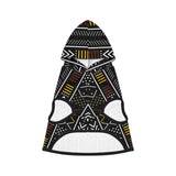 Tribal Ankara Pet Hoodie — African Print Dog Hoodie