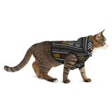 Tribal Ankara Pet Hoodie — African Print cat Hoodie