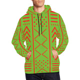 Green & Red Hoodie