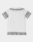 White/Black Dashiki Shirt Men's Tee